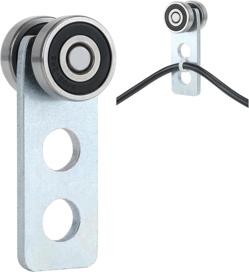 Fuperoo 2Wheel Trolley Assembly Rollers.Bearing Trolley Assembly.The top of The Trolley has Room for Set Screws, Allowing The use of a 1-5/8" high Strut Channel to Save on Construction Costs. - Image 1
